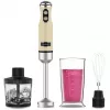 Cecotec Power RetroYellow 1200MAX Cream&Crush frullatore a immersione, 1200 W