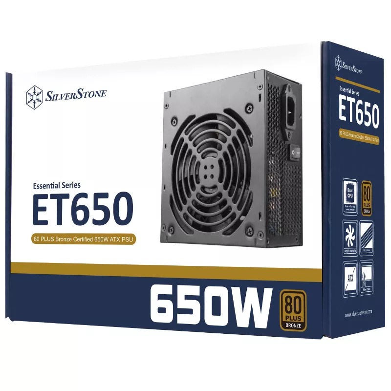 Alimentatore Silverstone SST-ET650-B v1.4 650 W
