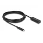 Cavo USB DeLOCK 80028 5 m USB-C nero