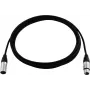 Cavo DMX XLR 5 poli PSSO, connettore Neutrik, lunghezza 3 m