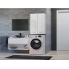 Topeshop POLA MINI DD armadietto contenitore bagno bianco lucido bianco