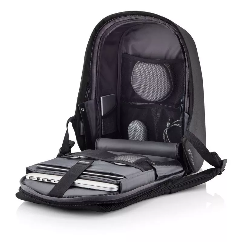 Zaino XDDESIGN P705.291 antracite — 18 L, scomparti per notebook e tablet, zip principale con lucchetto