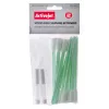 Kit di pulizia per dispositivi ActiveJet AOC-303 — 12 bastoncini in cotone bianchi per tastiere, universali