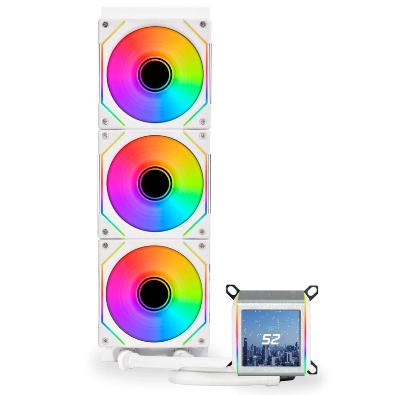 Kit di raffreddamento a liquido Lian Li GALAHAD II LCD SL-INF 36 cm bianco