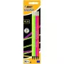 Penna BIC EVOLUTION FLUO ERASER BL4 EU, set 4 pezzi 449046