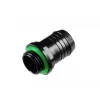 Bitspower BP-MBWP-C01 Raccordo dritto G1/4 maschio a ID 13 mm, Nero opaco
