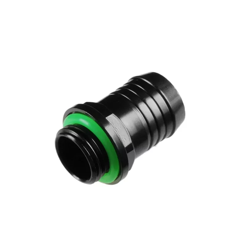 Bitspower BP-MBWP-C01 Raccordo dritto G1/4 maschio a ID 13 mm, Nero opaco