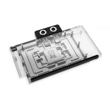 Backplate Alphacool 10269 acrilico alluminio cromo rame nylon nero 155,5x235,9x34mm