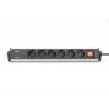 Digitus ciabatta da ufficio 6 prese con 3 porte USB cavo 1,5 m