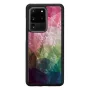 Custodia protettiva per cellulare iKins per Samsung Galaxy S20 Ultra — fiore d'acqua nero