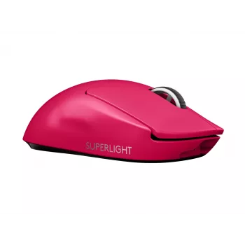 Logitech PRO X SUPERLIGHT mouse wireless magenta mouse (910-005957)