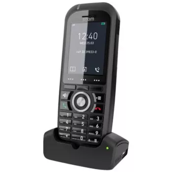 Snom M70 cornetta DECT con display del numero nero