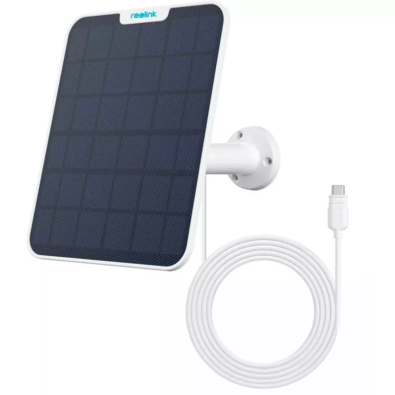 Reolink Pannello solare 2 telecamera a batteria 6W USB Type-C IP65