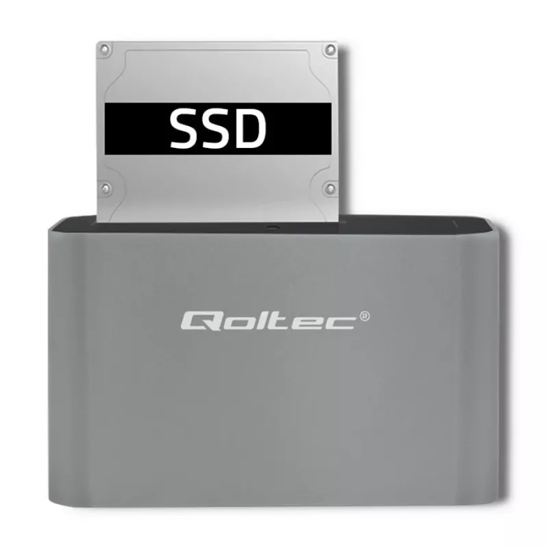 Docking station Qoltec 5315 HDD/SSD | 2.5/3.5 SATA | USB 3.0
