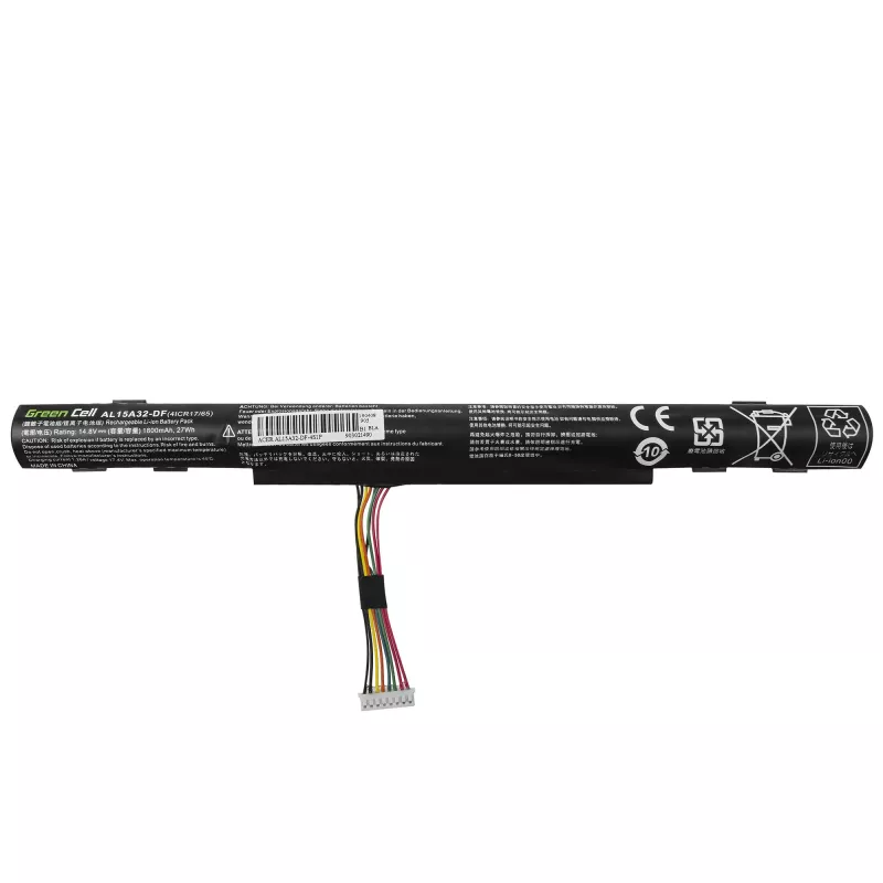 Batteria Green Cell AC68 per Acer E5-573 E5-573G E5-573TG V3-574 V3-574G TravelMate P277