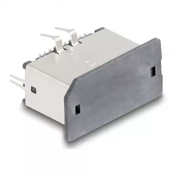 Connettore per cavo DeLOCK 67193 USB Type-E nero argento connettore femmina