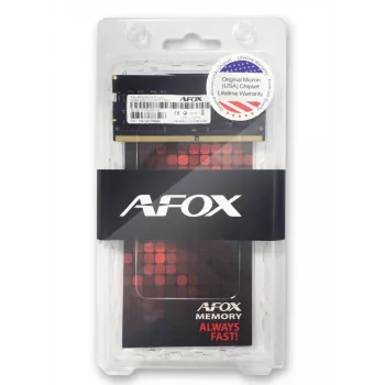 RAM SODIMM per notebook DDR4 8 GB 2400 MHz AFOX AFSD48EK1P 260-Pin SO-DIMM 1,2 V