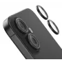 Protezione obiettivo fotocamera in vetro temperato Belkin OVA181HQBK per iPhone 16 / 16 Plus, confezione da 2