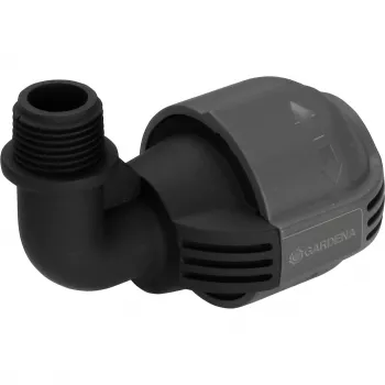 Raccordo a L Gardena 2780-20 25 mm x 1/2 inch filettatura maschio