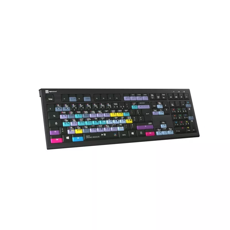 Tastiera Logickeyboard ASTRA 2 USB AZERTY inglese nero