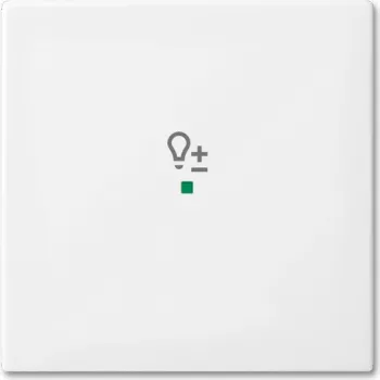 Busch-Jaeger 2CKA006220A0359 placca di copertura per supporto e presa sensore bianco (2CKA006220A0359)