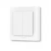 Interruttore luminoso AQARA H2 EU (4 tasti, 2 canali) (WS-K08D) – interruttore a parete Zigbee e Thread con 2 relè