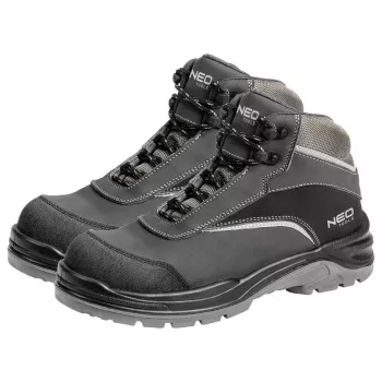Scarpe da lavoro S3 SRC, pelle nabuk, taglia 43