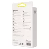 Baseus Crystal Shine Cavo USB a Lightning, 2,4A, 2m (nero)