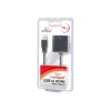 Adattatore grafico USB GEMBIRD A-USB3-HDMI-02, uscita HDMI, fino a 1920x1080, nero, 36 g