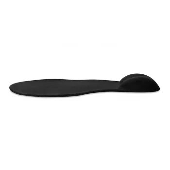 Tappetino mouse IB0X IMP003 con poggiapolsi, nero, 190×230 mm