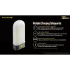Lanterna da campeggio a batteria Nitecore LR60 280 lm USB C