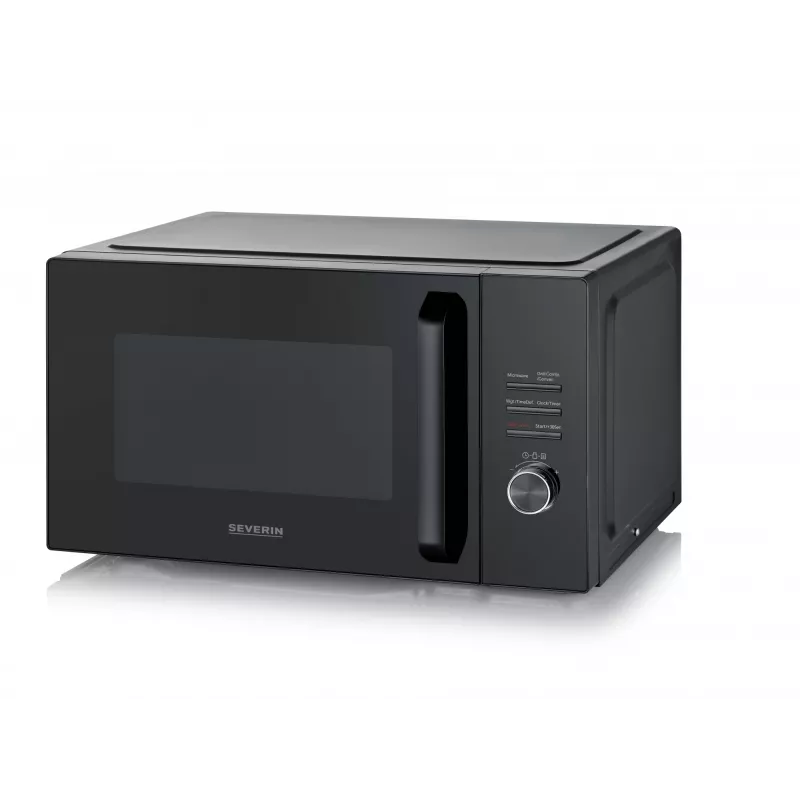 Microonde combinato SEVERIN MW 7798, da tavolo, 29 l, 900 W, nero, piatto rotante 315 mm