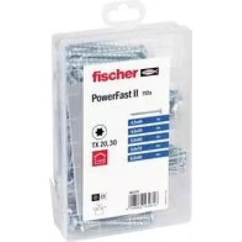 fischer Meisterbox PowerFast II PH VG TX 562275 assortimento viti per truciolare (562275)