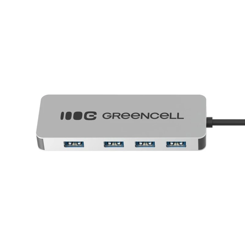 Hub USB Green Cell HUB-GC-A4A — hub USB-A 3.0 a 4 porte