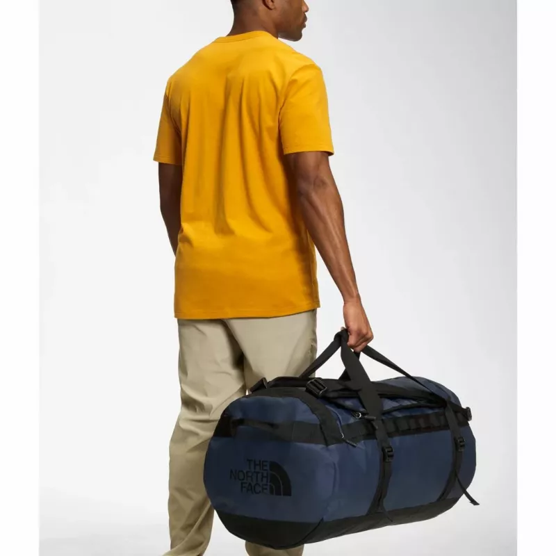 The North Face Base Camp Duffel L Sacco da mare 95 L poliestere nero, blu navy