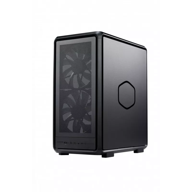 Case PC Midi Tower Cooler Master MasterFrame 500 Mesh — nero con lato trasparente, supporta ATX/EATX, 2x200 mm anteriori, 1x120 mm posteriore