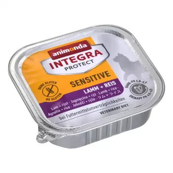 Animonda Integra Protect Sensitive cibo umido per gatti con agnello e riso 100 g