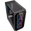 Case PC Sharkoon AK5G RGB Midi Tower nero