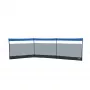 High Peak Mistral Frangivento e paravento per la privacy, grigio/blu (10015)