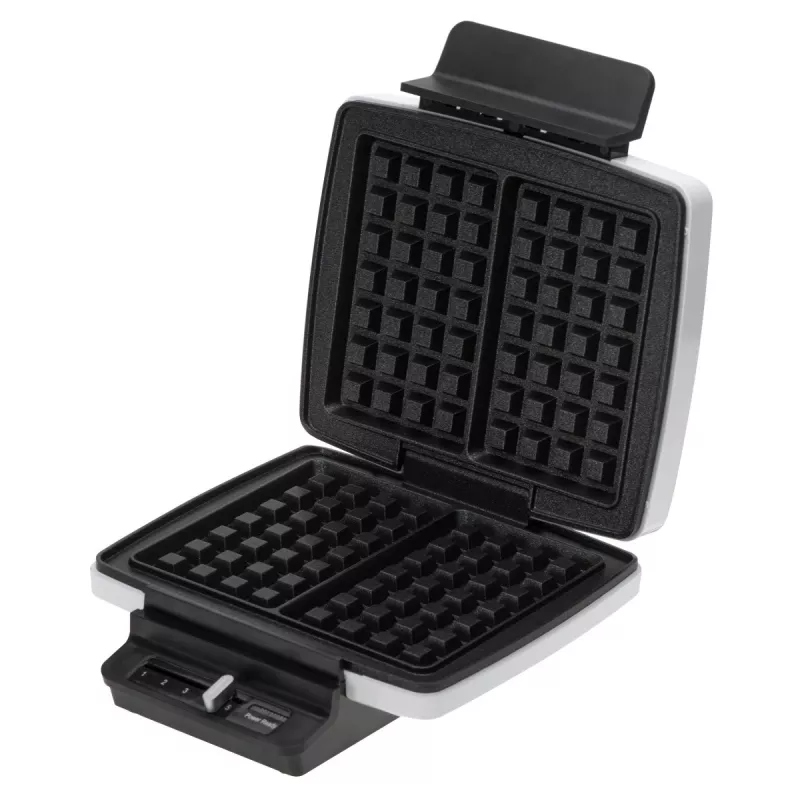 Macchina per waffle Adler AD 3085 — 1200 W, 2 waffle rettangolari 9×13 cm, temperatura regolabile, piastre antiaderenti