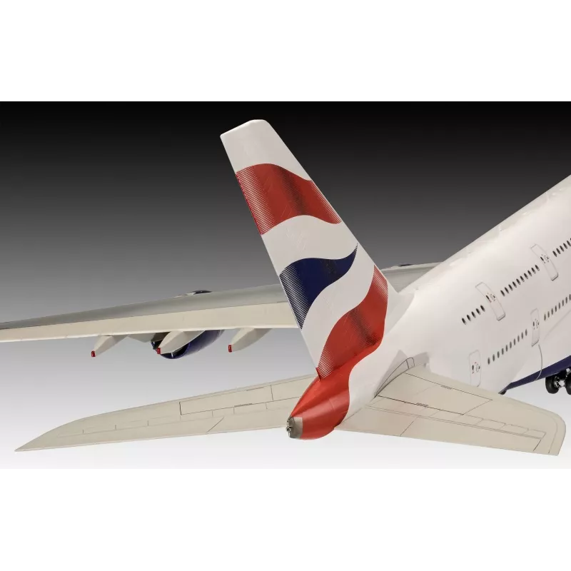 Revell 03922 Airbus A380-800 British Airways kit di modellismo in plastica, 1:144