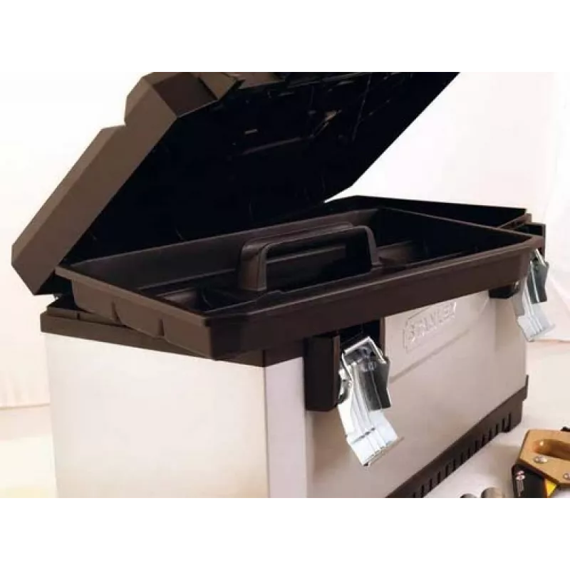 Stanley 1-95-616 cassetta per minuteria/attrezzi nero, grigio