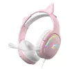 Cuffie Subsonic Spectra LED Gaming Headset Sweety rosa