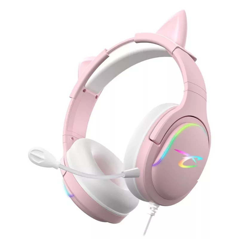 Cuffie Subsonic Spectra LED Gaming Headset Sweety rosa