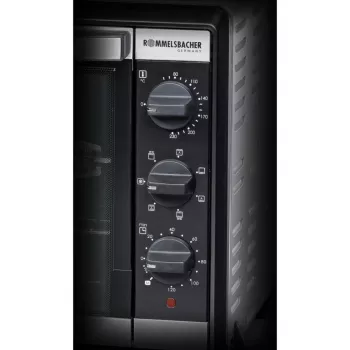 Mini forno Rommelsbacher BG 1805/E acciaio inox – 42 L, 80–230 °C, 7 modalità, rotisserie