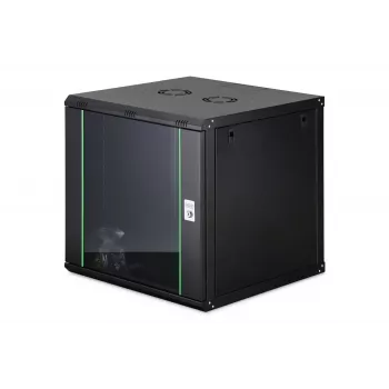 Armadio di rete a parete DIGITUS Dynamic-N DN-37111 — 12U, 600 x 600 mm, IP20, serratura a chiave
