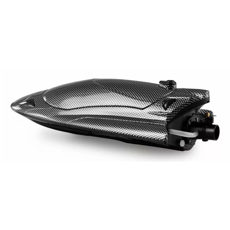 Motoscafo radiocomandato Amewi Stingray Jet Drive 335 mm RTR, effetto carbonio