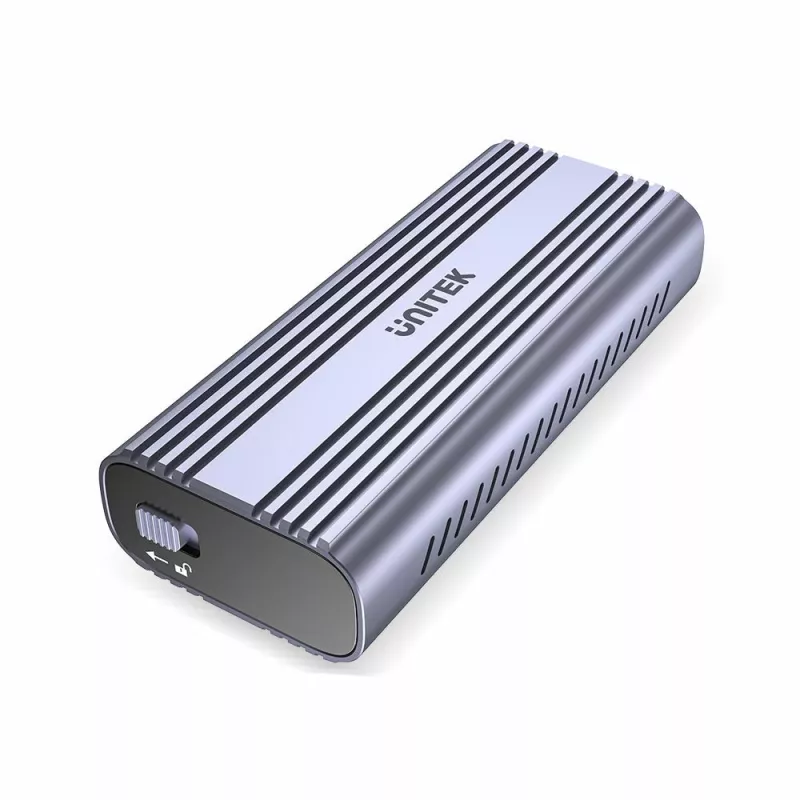 Case per SSD UNITEK S1226A nero grigio M.2 PCI Express 40 Gbit/s