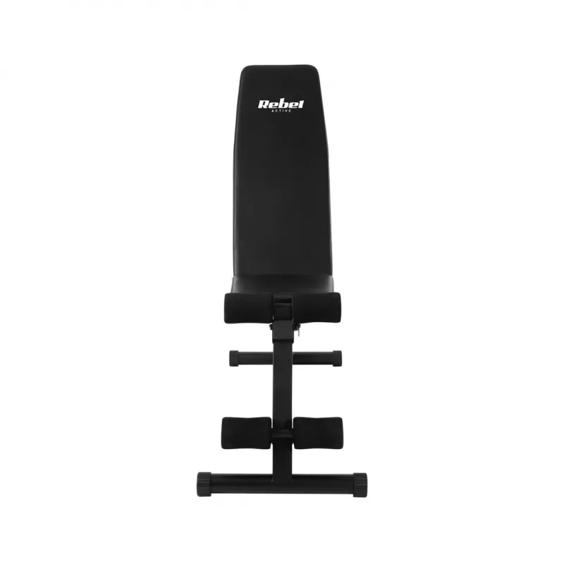 Panca inclinata rinforzata Rebel con supporto per le gambe REBEL ACTIVE – inclinazione regolabile, supporto gambe