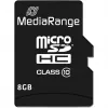 Memoria Micro SDHC 8GB C10/con adattatore MR957 Mediarange